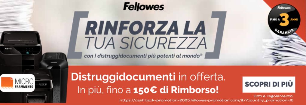 Fellowes - distruggidocumenti
